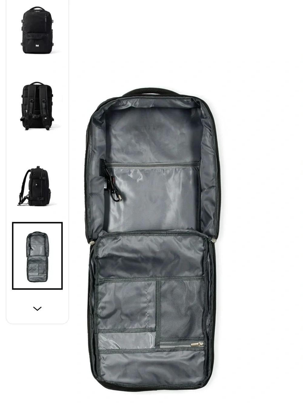 Travel Backpack Padded Straps Weekend Offender duffel bag USB Charging Port New